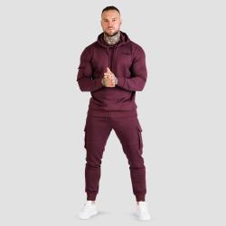 GymBeam Mikina TRN Hoodie Eggplant