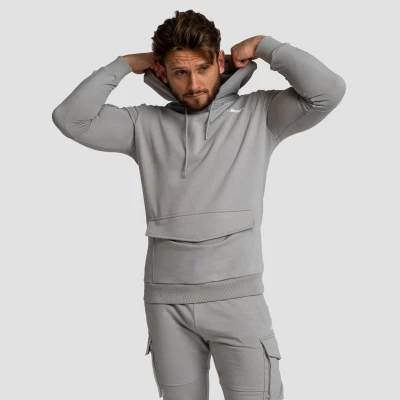 GymBeam Mikina TRN Hoodie Grey