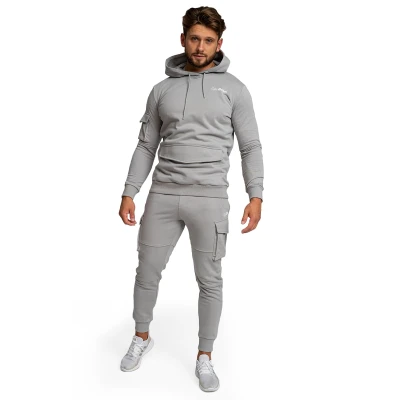 GymBeam Mikina TRN Hoodie Grey
