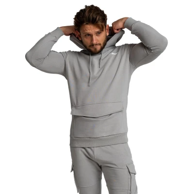 GymBeam Mikina TRN Hoodie Grey