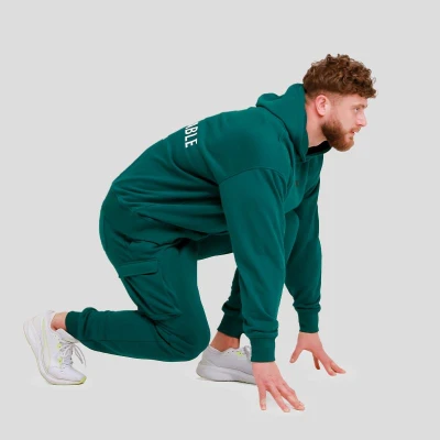 GymBeam Unstoppable Hoodie Green