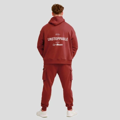 GymBeam Unstoppable Hoodie Red