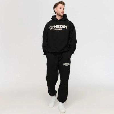 GymBeam Mikina Varsity Black