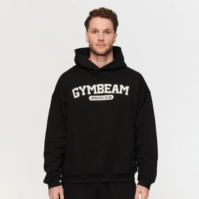 GymBeam Mikina Varsity Black