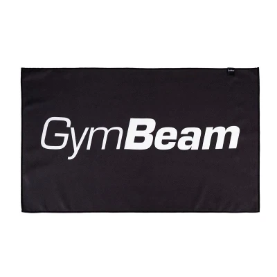 GymBeam Mini sportovní rychleschnoucí ručník Black (VÝPRODEJ)