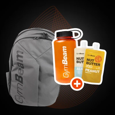 GymBeam Mono Backpack Grey