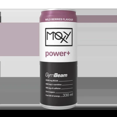 GymBeam MOXY power+ Energy Drink 330 ml