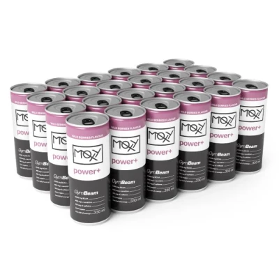 GymBeam MOXY power+ Energy Drink 330 ml 24 x 330 ml