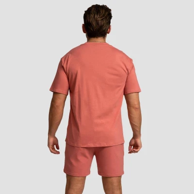 GymBeam Tričko Oversized Limitless Cinnamon