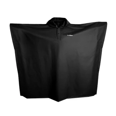 GymBeam Black nepromokavé pončo
