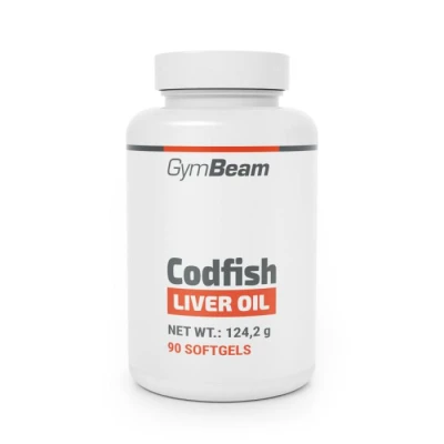 GymBeam Codfish liver oil 90 kaps.