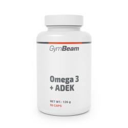 GymBeam Omega 3 + ADEK 90 kaps. GymBeam Omega 3 + ADEK 90 kaps.