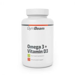 GymBeam Omega 3 + Vitamín D3 90 kaps. (VÝPRODEJ)