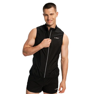 GymBeam Pánská běžecká vesta Pulse X Black