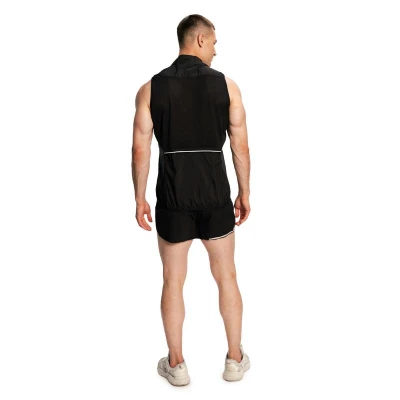 GymBeam Pánská běžecká vesta Pulse X Black
