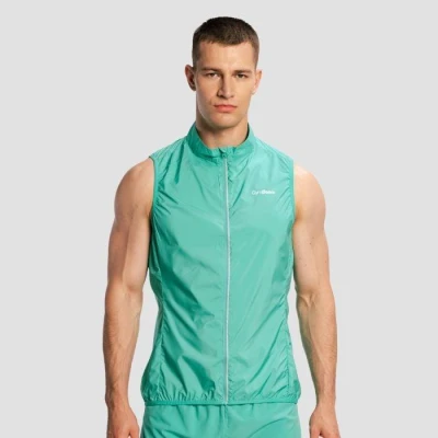 GymBeam Pánská běžecká vesta Pulse X Green GymBeam Pánská běžecká vesta Pulse X Green
