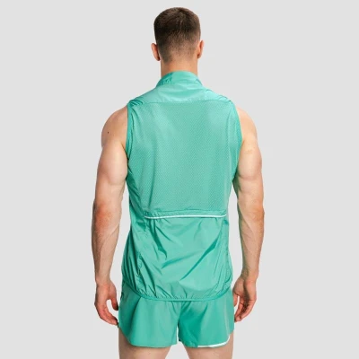 GymBeam Pánská běžecká vesta Pulse X Green