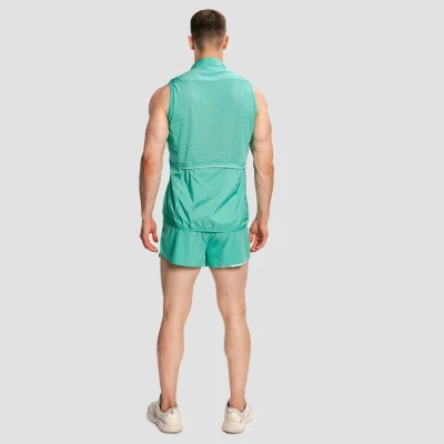 GymBeam Pánská běžecká vesta Pulse X Green