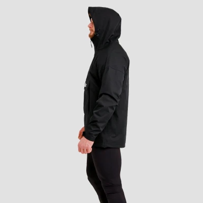 GymBeam Pánská bunda Rain Smock Black