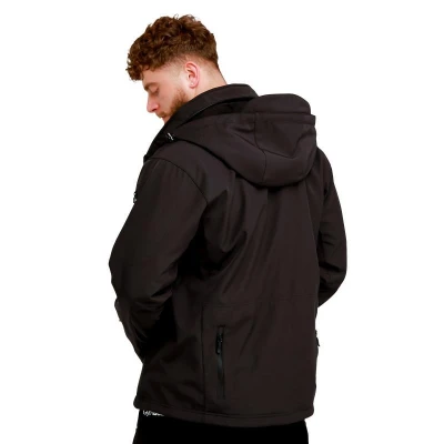 GymBeam Pánská bunda Softshell Black POUZE XL (VÝPRODEJ)