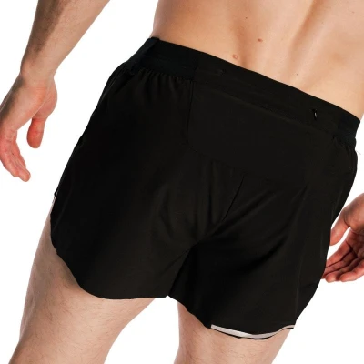 GymBeam Pánské běžecké šortky Pulse X Black
