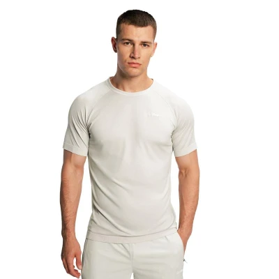 GymBeam Men‘s Pulse X Running T-shirt Gray