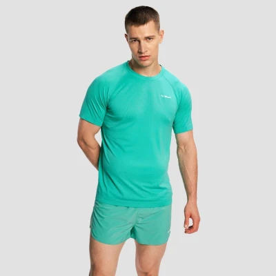 GymBeam Pulse X Green pánské běžecké triko
