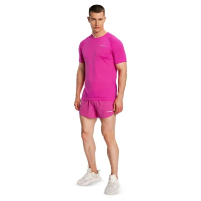 GymBeam Pulse X Purple pánské běžecké triko