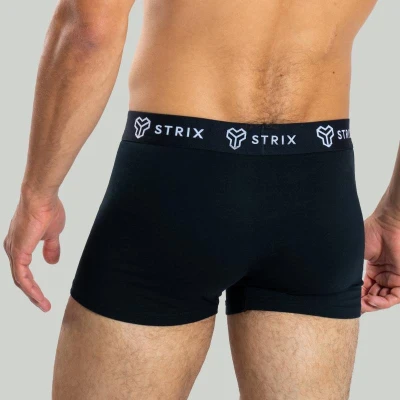 STRIX Pánské boxerky Essential Trunks 2Pack Black