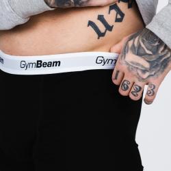 GymBeam Pánské boxerky Essentials 3Pack Black
