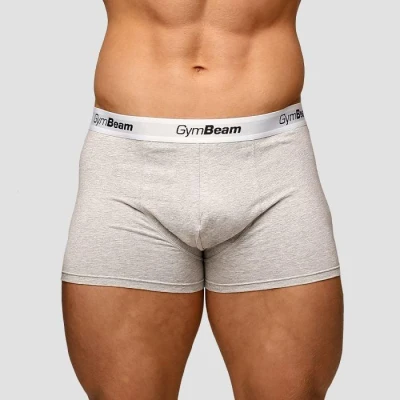 GymBeam Pánské boxerky Essentials 3Pack Grey POUZE XL (VÝPRODEJ) GymBeam Pánské boxerky Essentials 3Pack Grey POUZE XL (VÝPRODEJ)
