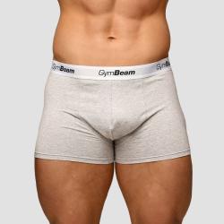 GymBeam Pánské boxerky Essentials 3Pack Grey