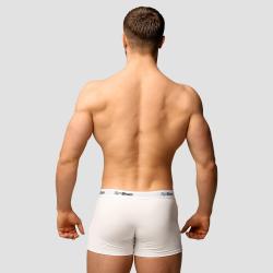 GymBeam Pánské boxerky Essentials 3Pack White