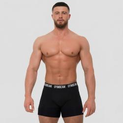 GymBeam Pánske boxerky FIT 3Pack Black