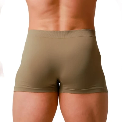 GymBeam Men’s Seamless Boxers 2Pack Army