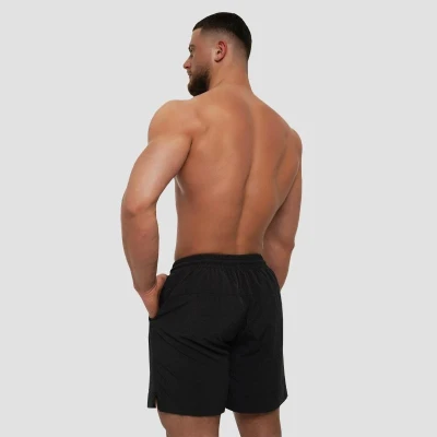 GymBeam Pánske plavecké šortky Black IBA XL (VÝPREDAJ)