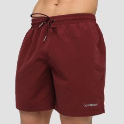 GymBeam Pánské plavecké šortky Burgundy