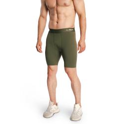 GymBeam Men‘s Combat Shorts Olive Grey