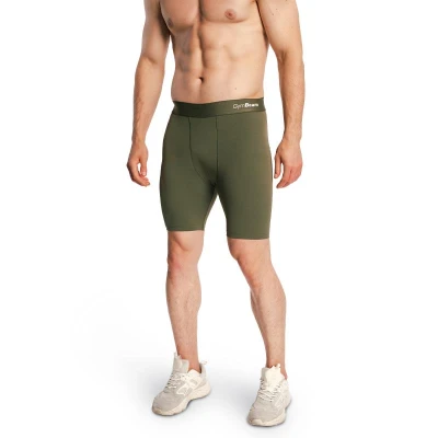 GymBeam Men‘s Combat Shorts Olive Grey