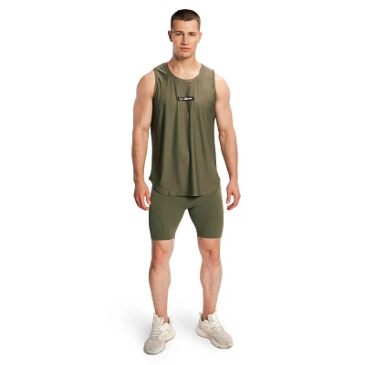 GymBeam Men‘s Combat Shorts Olive Grey