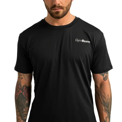 GymBeam Pánské sportovní tričko Limitless Black