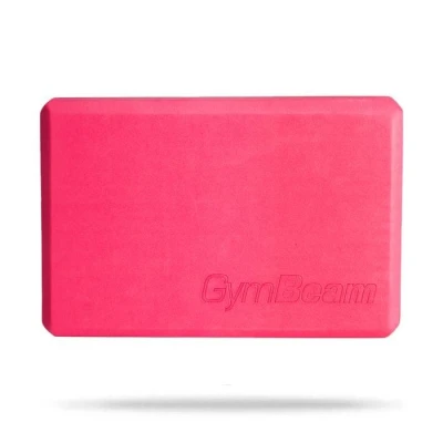 GymBeam Pěnová kostka na jógu Pink GymBeam Pěnová kostka na jógu Pink