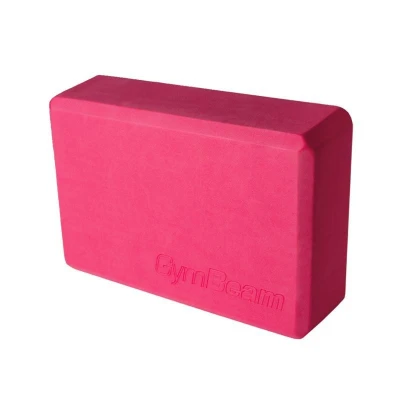 GymBeam Pěnová kostka na jógu Pink (VÝPRODEJ)
