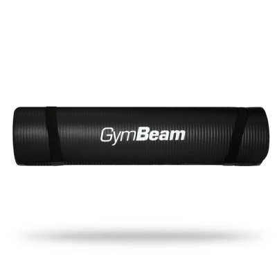 GymBeam Podložka na cvičení Yoga Mat Black