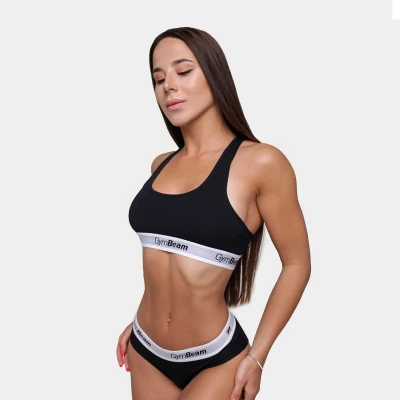 GymBeam Podprsenka Bralette Black