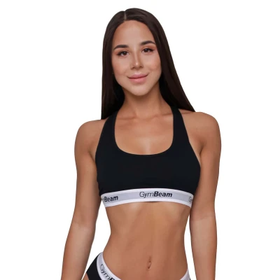 GymBeam Podprsenka Bralette Black POUZE S (VÝPRODEJ)