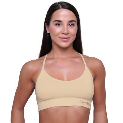 GymBeam Podprsenka String Nude