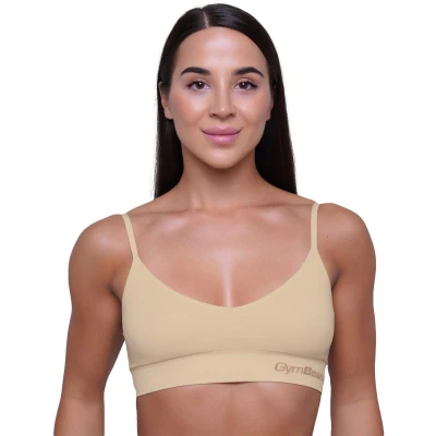 GymBeam Podprsenka Triangle Nude