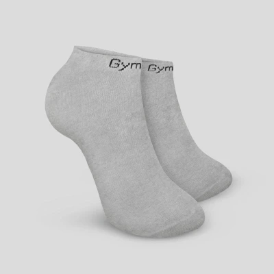 GymBeam Ponožky Ankle Socks 3Pack Grey POUZE XL (VÝPRODEJ)