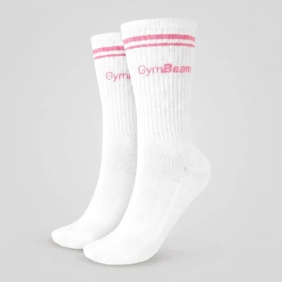 GymBeam Ponožky Crew Pink